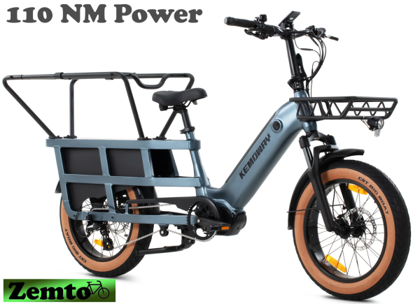 E-Bike Kemoway P7, 110NM, 720WH, blau